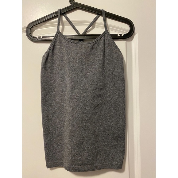 Ivivva Grey Racerback Tank Top - Picture 1 of 4